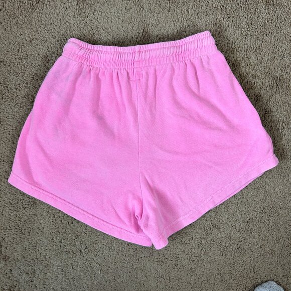 Aviator Nation Pink Athletic Shorts L (Flaws) - Picture 3 of 5
